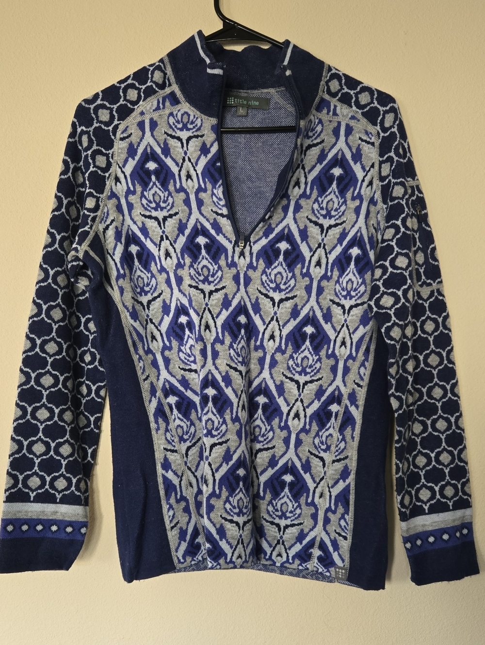 Title nine Merino Wool Half Zip